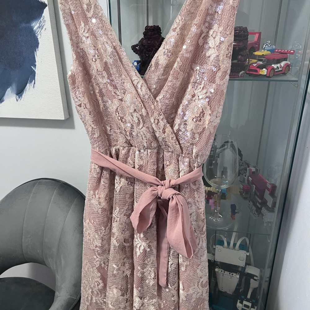 Sparkling glitter party dress